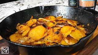 Southern Skillet Potatoes and Onion