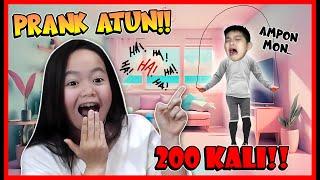 MOMON PRANK ATUN !! ATUN LONCAT TALI SAMPE 200 KALI !! Feat @sapipurba BUD Create