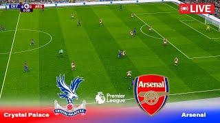 LIVE : Crystal Palace vs Arsenal | Premier League 2024 | Full Match | PES Game Simulation