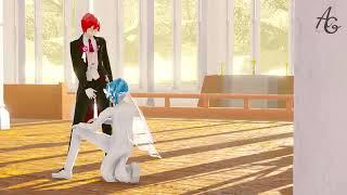 【MMD 暗殺教室】 危险派对 | Dangerous Party【Akabane Karma & Shiota Nagisa】