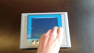 Siemens Touch Simatic Panel - Operator Interface