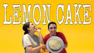  MAKING A LEMON CAKE  WITH SISTER  | ASHNA & AISHA