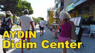 4K UHD - Didim Center - Turkey  Aydın Didim Walking Tour