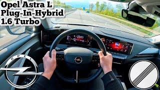 Opel Astra L 1.6 Turbo Plug-In-Hybrid | 180PS Top Speed Drive on German Autobahn
