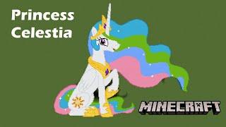 Special 100 Subscribers! (Princess Celestia - PixelArt) Minecraft