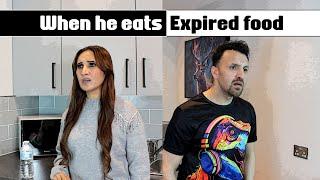 When He Eats Expired Food | OZZY RAJA