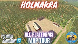 HOLMAKRA 22 - Map Tour - Farming Simulator 22