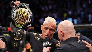 Crowning Moment: Charles Oliveira Wins UFC Lightweight Title 