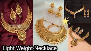 Necklace design sets | Latest necklace design | Light Weight Necklace