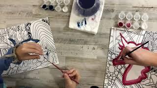 Painting Tints with Mrs. Bruce (Part 2) | Paint with me | Art Tutorial