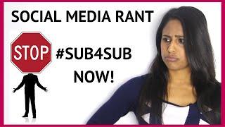 SOCIAL MEDIA RANT! Why are you making youtube videos? VEENA V