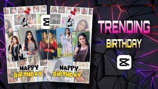 New Happy Birthday Video Editing In CapCut | New Trending Birthday Video | Video Editing CapCut