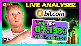 LIVE Profitable Bitcoin Trade & Technical Analysis | Key Levels & LIVE Trades On $BTC & #Altcoins!