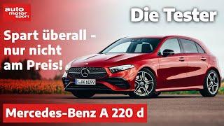 Mercedes A 220 d: DAS ist Premium-Sparsamkeit! - Test | auto motor und sport