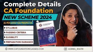 CA Foundation Course 2024 New Scheme | Full Details in Hindi | CA कैसे बनें | Syllabus | Eligibility