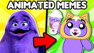 FUNNIEST LANKYBOX ANIMATED MEMES (ft. GRIMACE, RAINBOW FRIENDS, GARTEN OF BANBAN, & MORE)