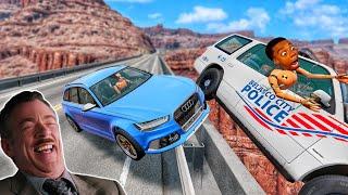 Audi rs6 Funny Moments  #2 - [BeamNG.Drive]