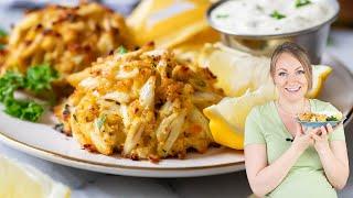 The BEST Maryland Crab Cakes Packed with Lump Crab Meat!