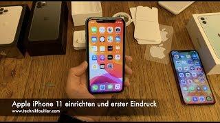 Apple iPhone 11 einrichten und erster Eindruck