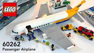 LEGO City 60262 Passenger Airplane Build - 4K HD