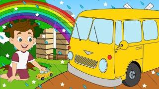 Wheels On The Bus Go Round and Round - Baby Songs | Chirpy Toons - Nursery Rhymes & Kids Songs