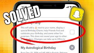 How to hide Birthday Notifications on Snapchat