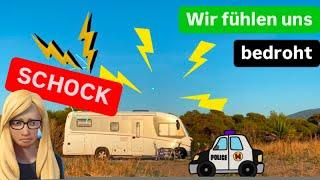 Steinwürfe reißen Jule aus dem Schlaf -zwischen Adrenalin und Entspannung- Campingplatz Ionion Beach