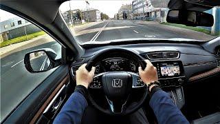 Honda CR-V Hybrid 184HP - POV Test Drive. Honda GoPRO driving