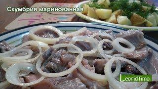 СКУМБРИЯ МАРИНОВАННАЯ. Быстро и вкусно по-домашнему. Leonid Timo