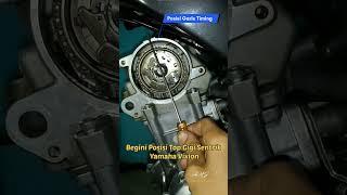 Begini Posisi Top Gigi Sentrik New Vixion Yang Benar #tutorial #tips #shorts #otomotif #vixion