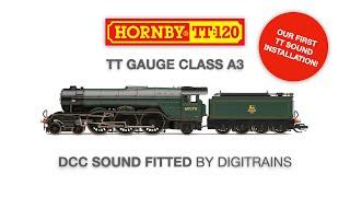 Hornby TT A3 DCC Sound Fitted By Digitrains