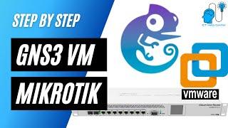 How to Setup MikroTik RouterOS In GNS3 | MikroTik Router Integration and Configuration on GNS3