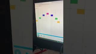 I tried to make among us drip song in chrome music lab