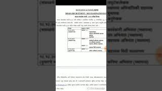 MHADA exam latest notification 2021#MHADA #Mpsc