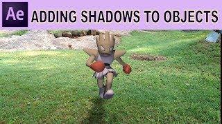 After Effects Tutorial : Drop Shadow to 3D objects