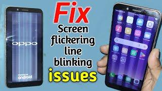 Fix Screen Flickering On Any Android & Screen Line Problem - Display Blinking Issues