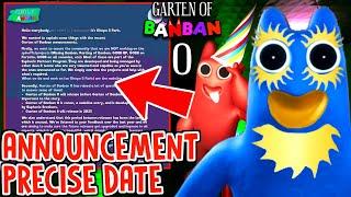 GARTEN OF BANBAN 8 OFFICIALLY DELAYED - SAD ANNOUNCEMENT by EUPHORIC BROTHERS 