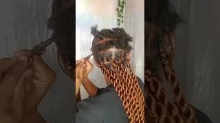 NEW VIDEO IS UP ON MY CHANNEL,JUMBO KNOTLESS TWIST BRAIDS #youtubeshorts #shorts #roadto500subs