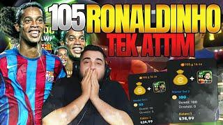 OHAAA! 100 MC'YE 105 RONALDINHO ÇIKARDIM! D.VILLA ve GUARDIOLA PAKETLERİNİ SATIN ALDIM!