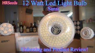 ⟹ SANSI 12W Daylight LED Light Bulb | Best led lighting for indoor lighting!