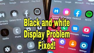 How to Remove Black and White screen on All New Android Phones.