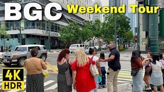 BGC Philippines Walking Tour | Walking Streets of Bonifacio Global City, Metro Manila - August 2024