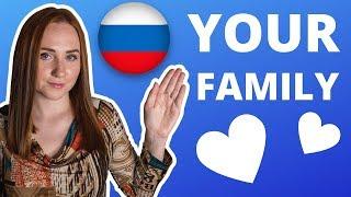 EASY Russian – My family – Russian language