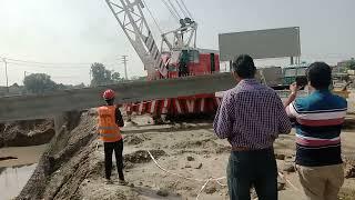 girders launching work 2023, #viralshort #youtubeshorts #civilengineering