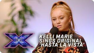 Kellimarie sings original 'Hasta La Vista' in FIRE audition | X Factor: The Band | Auditions