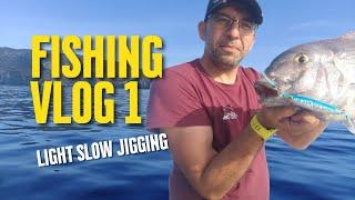 ψαρεύοντας στα κοντινά με light slow jigging!