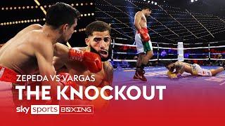 DEVASTATING KO! | Jose Zepeda demolishes Josue Vargas in one round