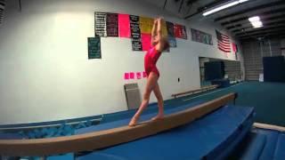 7 year old gymnast working level 7 *Brynli*