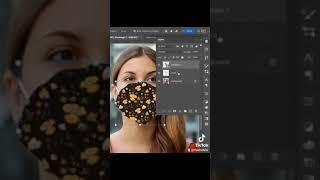 change mask design using photos hop #adobe #adobephotoshop