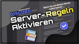 Server-Regeln Aktivieren!│Discord Tutorial [Deutsch]